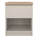Naia Bedside 1 Drawer 1 Shelf in Cashmere Jackson Hickory