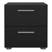 Pepe Bedside 2 Drawers in Black