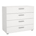 Pepe Chest of 4 Drawers in White