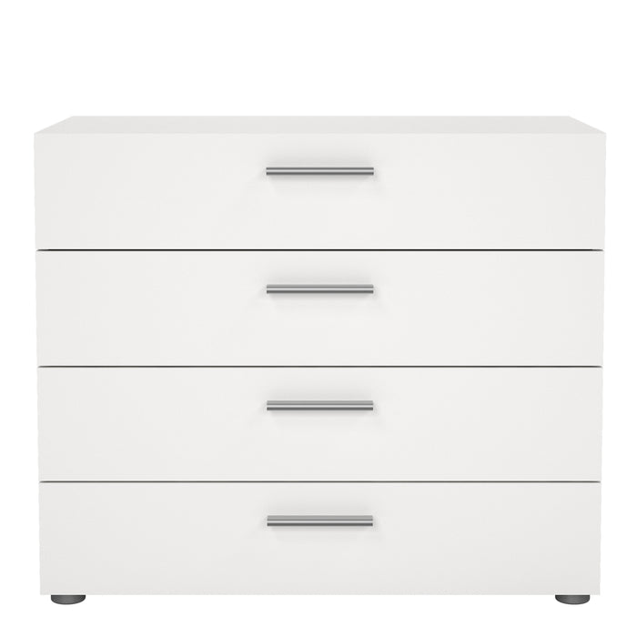 Pepe Chest of 4 Drawers in White