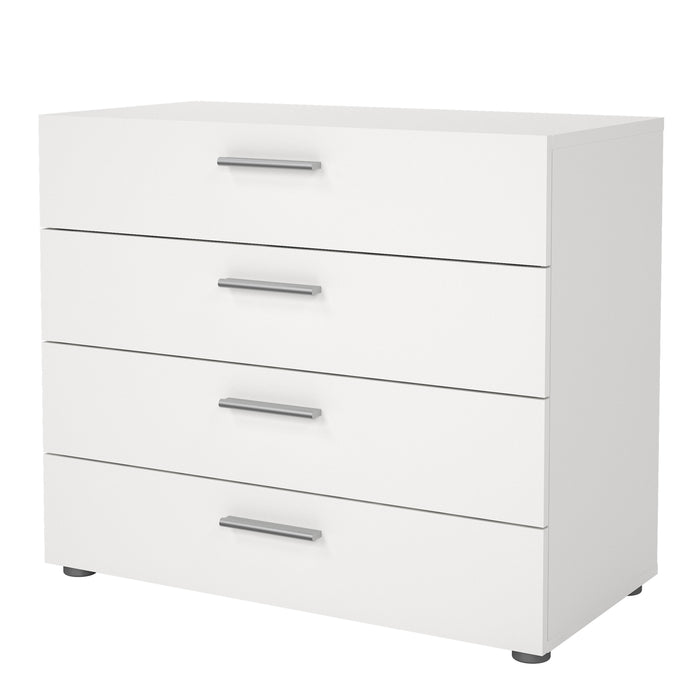 Pepe Chest of 4 Drawers in White