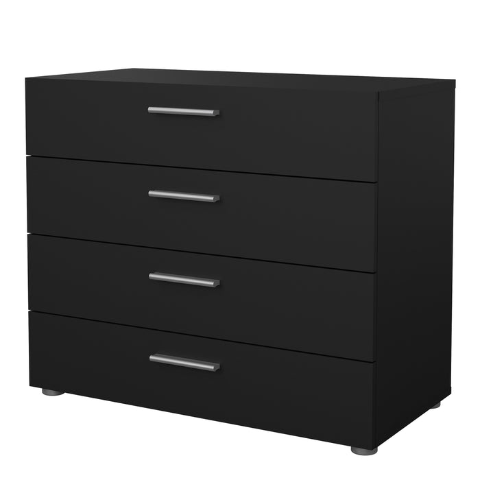 Pepe Chest of 4 Drawers in Black