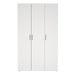 Pepe Wardrobe with 3 Doors in White