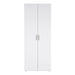 Pepe Wardrobe with 2 Doors in Oak with White High Gloss