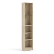 Basic Tall Narrow Bookcase (4 Shelves)