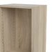 Basic Tall Narrow Bookcase (4 Shelves) in Oak