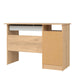 Function Plus 4 Drawer Desk Handleless Drawer in Jackson Hickory Oak