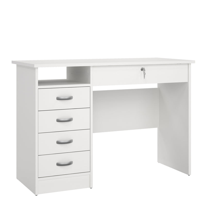 Function Plus Desk 5 Drawers