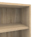 Prima Bookcase 2 Shelves with 2 Drawers 2 Doors In Oak