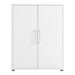 Prima Bookcase 2 Shelves with 2 Doors in White