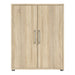Prima Bookcase 2 Shelves with 2 Doors in Oak