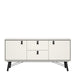 Ry Sideboard 2 Doors 2 Drawers in Matt White
