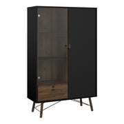 Ry China Cabinet 1 Door 1 Door 1 Drawer