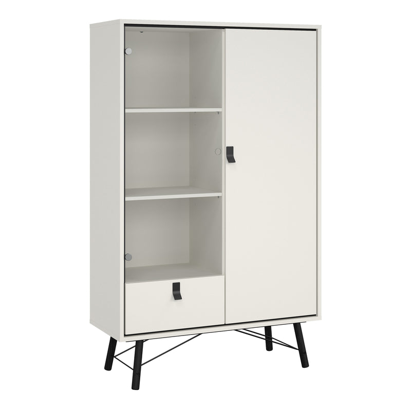 Ry China Cabinet 1 Door 1 Door 1 Drawer