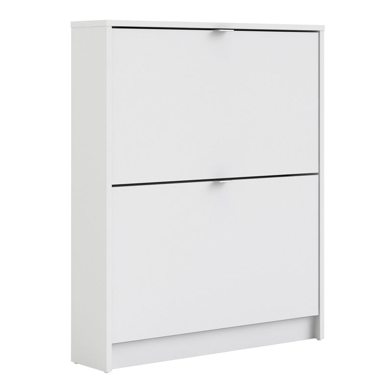 Shoes Shoe Cabinet 2 Flip Down Doors and 1 layer