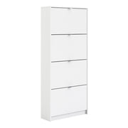 Shoes Shoe Cabinet 4 Flip Down Doors and 2 layers