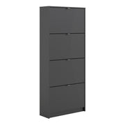 Shoes Shoe Cabinet 4 Flip Down Doors and 2 layers