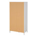 Barcelona Wardrobe with 1 Door 1 Mirror Door 2 Drawers in White