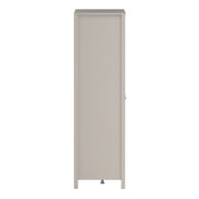 Barcelona Wardrobe with 2 Doors + 1 Mirror Door + 2 Drawers in Cashmere