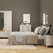 Barcelona Bedside Table 2 Drawers in Cashmere