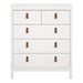 Barcelona Chest 3+2 Drawers in White