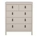 Barcelona Chest 3+2 Drawers in Cashmere