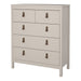 Barcelona Chest 3+2 Drawers in Cashmere