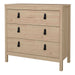 Barcelona Chest 3 Drawers in Jackson Hickory Oak