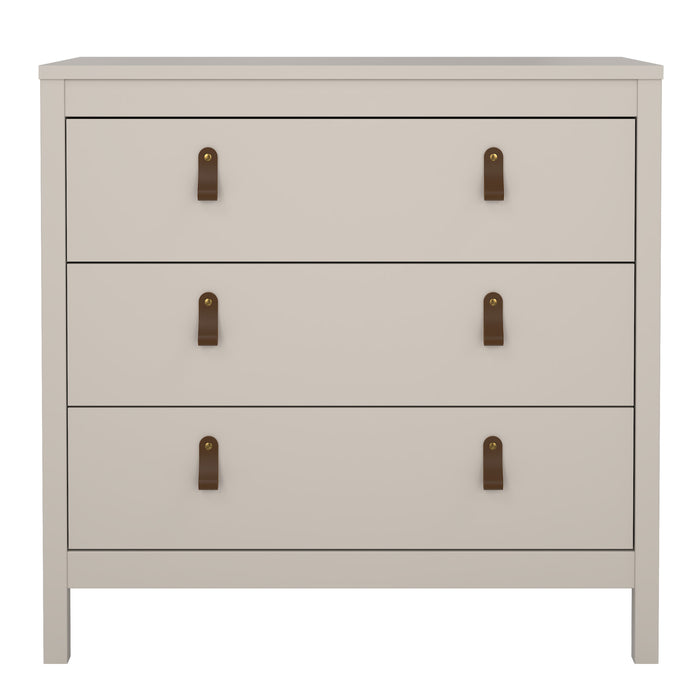 Barcelona Chest 3 Drawers in Cashmere