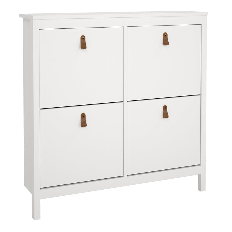 Barcelona Shoe Cabinet 4 Flip Down Doors