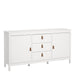 Barcelona Sideboard 2 Doors 3 Drawers in White