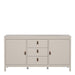 Barcelona Sideboard 2 Doors + 3 Drawers in Cashmere