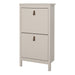 Barcelona Shoe Cabinet 2 Flip Down Doors in Cashmere