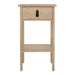 Barcelona Bedside Table with 1 Drawers in Jackson Hickory Oak