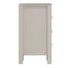 Barcelona Bedside Table 3 Drawers in Cashmere