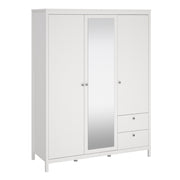 Madrid Wardrobe with 2 Doors 1 Mirror Door 2 Drawers
