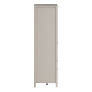 Madrid Wardrobe with 2 Doors + 1 Mirror Door + 2 Drawers in Cashmere