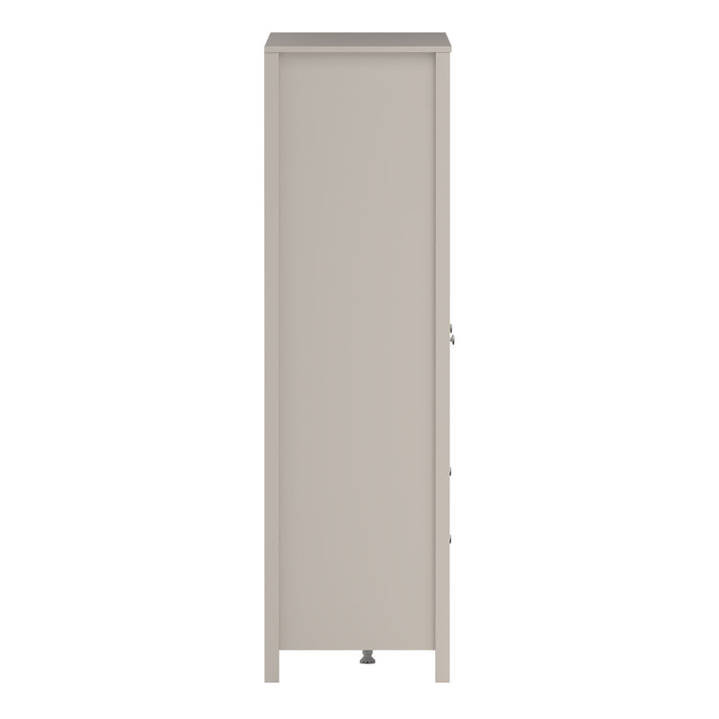 Madrid Wardrobe with 2 Doors + 1 Mirror Door + 2 Drawers in Cashmere