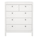 Madrid Chest 3+2 Drawers in White