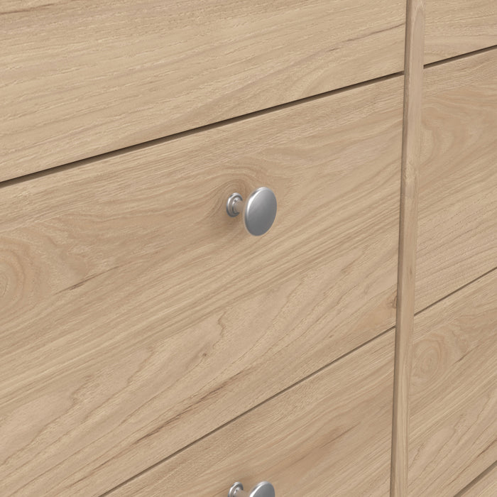 Madrid Double Dresser 4+4 Drawers in Jackson Hickory Oak