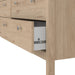 Madrid Double Dresser 4+4 Drawers in Jackson Hickory Oak