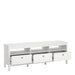 Madrid TV Unit 3 Drawers in White