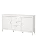 Madrid Sideboard 2 Doors 3 Drawers in White