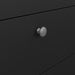 Madrid Sideboard 2 Doors 3 Drawers in Matt Black