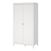 Madrid Wardrobe with 2 Doors in White