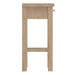 Madrid Bedside Table with 1 Drawers in Jackson Hickory Oak
