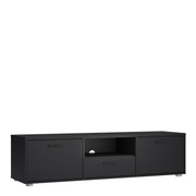 Media TV Unit with 2 Doors 1 Drawer