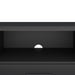 Media TV Unit with 2 Doors 1 Drawer 147cm Black