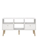 Cumbria TV-Unit 2 Drawers White