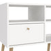 Cumbria TV-Unit 2 Drawers White